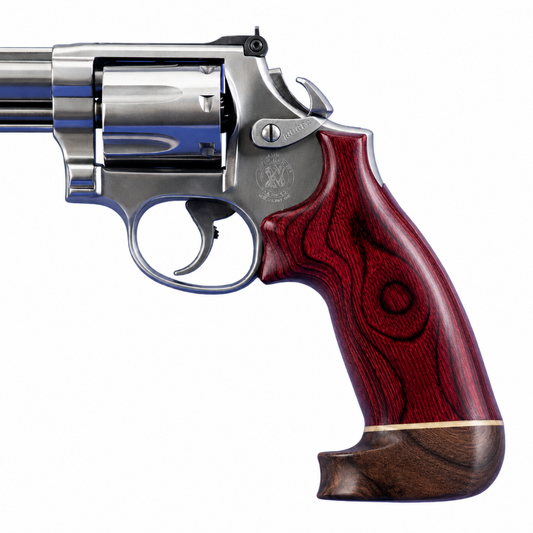 Hogue Rose Laminate Conversion Grip – No Finger Groove Big Butt
