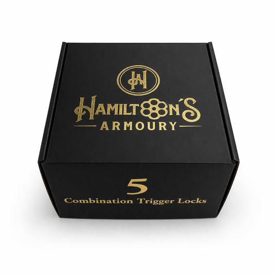 Hamilton’s Armoury Box of 5 Combination Trigger Locks