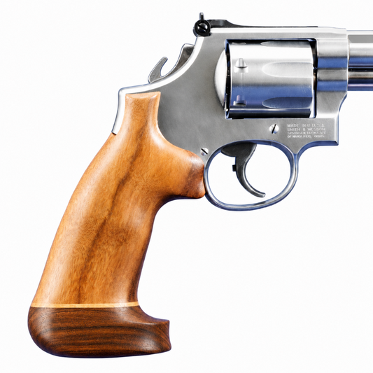 Hogue Goncalo Alves Conversion Grip – No Finger Groove Big Butt