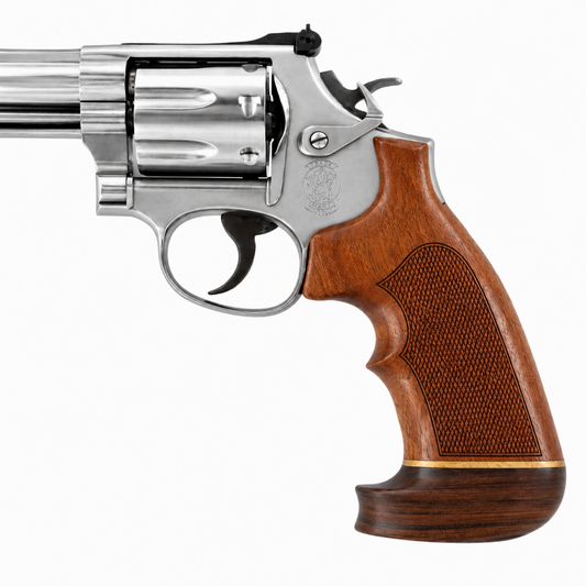Hogue Pau Ferro Conversion Grip – Top Finger Groove Big Butt Checkered