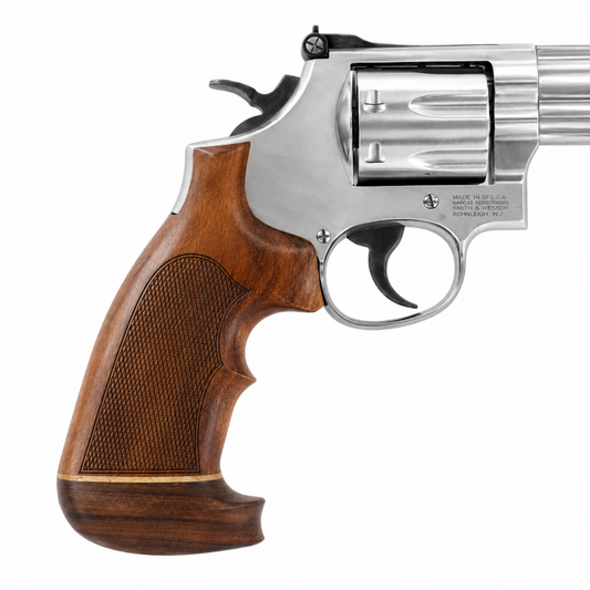 Hogue Pau Ferro Conversion Grip – Top Finger Groove Big Butt Checkered