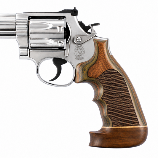 Hogue Lamo Camo Conversion Grip – Top Finger Groove Big Butt Checkered