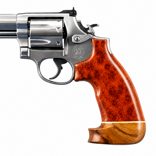 Hogue Cocobolo Conversion Grip – No Finger Groove Big Butt