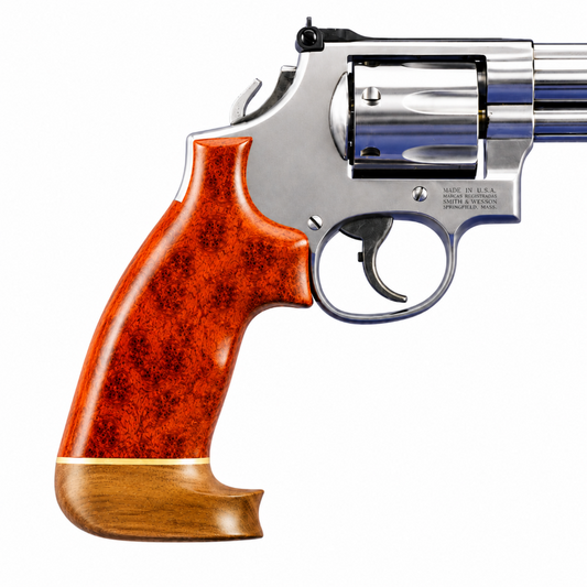 Hogue Cocobolo Conversion Grip – No Finger Groove Big Butt