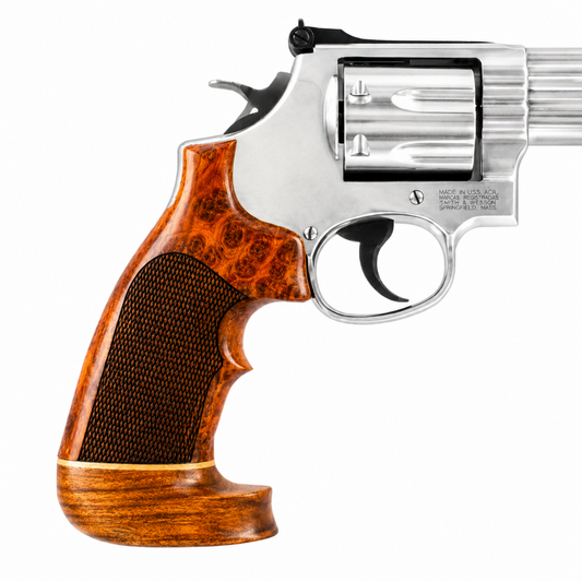 Hogue Cocobolo Conversion Grip – Top Finger Groove Big Butt Checkered