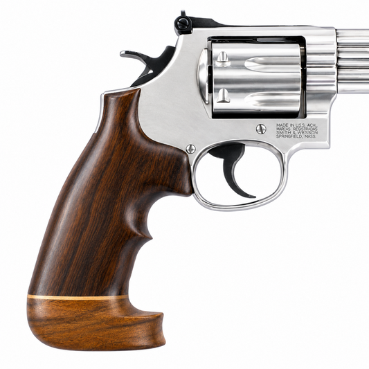 Hogue Rosewood Conversion Grip – Top Finger Groove Big Butt