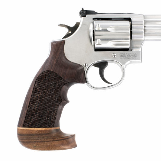 Hogue Rosewood Conversion Grip – Top Finger Groove Big Butt Checkered