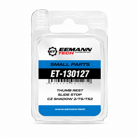 Eemann Tech Thumb Rest Slide Stop for CZ Shadow 2/TS/TS2 - BLACK