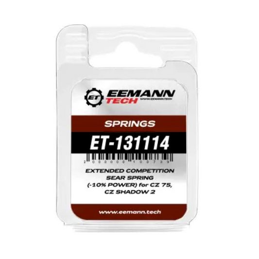Eemann Tech Extended Competition Sear Spring (-10% power) for CZ 75, CZ Shadow 2 - ET-131114
