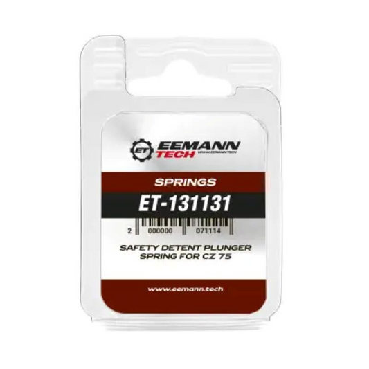 Eemann Tech Safety Detent Plunger Spring for CZ 75 - ET-131131